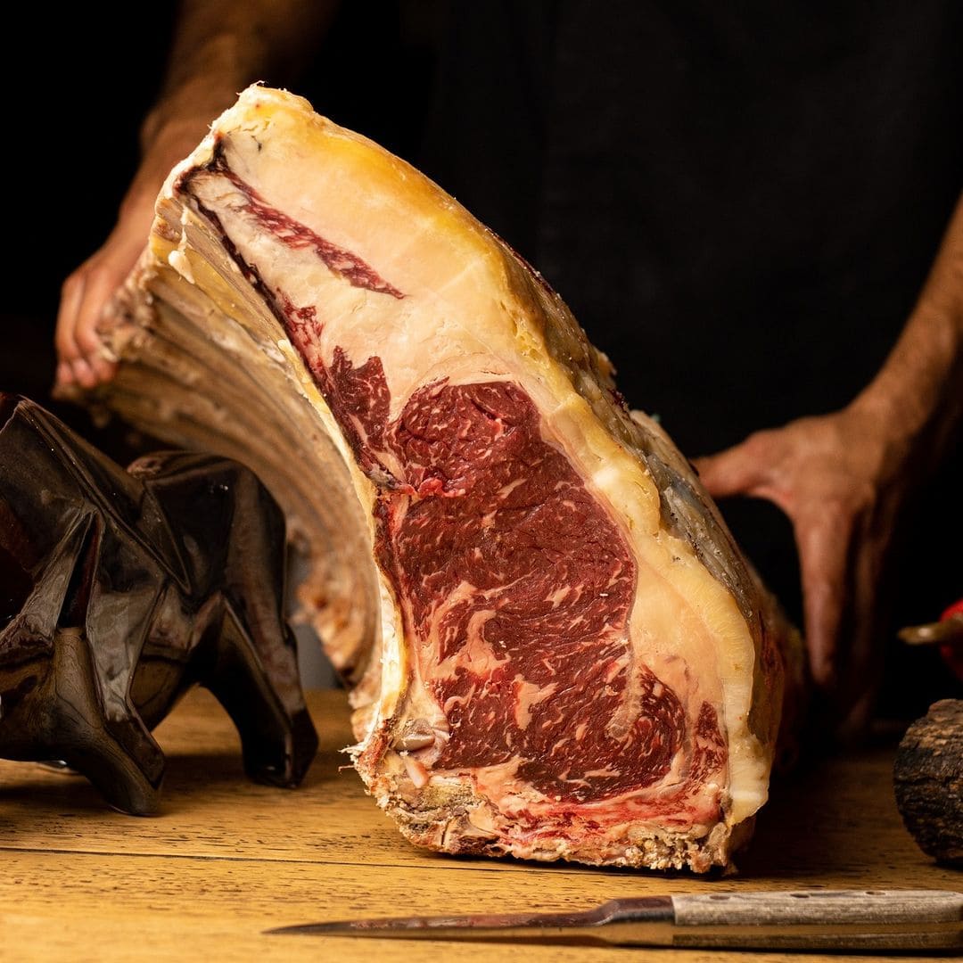 Carne premium a la parrilla